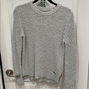 Abercrombie and Fitch Light Grey Sweater